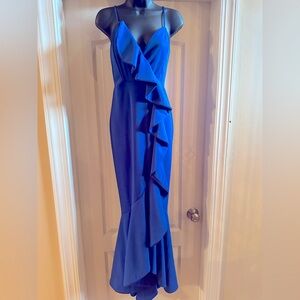 Beautiful Royal Blue Prom, Wedding, Birthday Party, Homecoming or Dinner Dress